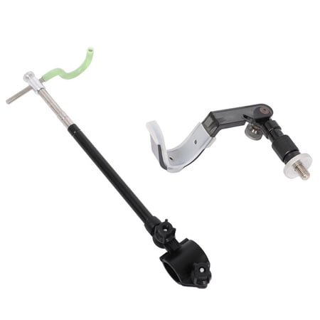 Folding Fishing Rod Brackets with Nonslip Base Durability Fishing Rod Rack for Various Anglers