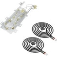 thumbnail image 1 of 8544771 Dryer Heating Element Replacement Part for Whirlpool, Kenmore, Maytag & 2Pack MP21YA Burner Surface Element 8 Inch 5 Turns Suitable for Whirlpool, Maytag, Kenmore, 1 of 6