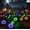 Multicolor, variant on Yanxiao 28" Halloween Decorations Outdoor Solar Scary Eyeball Lights, 2 Packs 12 Green LED Eyeball Swaying Firefly Garden Pathway Lights, Waterproof Solar Halloween Path Lights for Yard, Garden