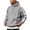 Gray, variant on happyYEE Hoodie for Men Stripe Print Long Sleeve Hooded Sweatshirt Loose Fashion Drawstring Pullover Tops with Pockets