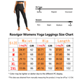 thumbnail image 6 of Rosvigor Womens Yoga Leggings Pants No Front Seam High Waisted Workout Leggings Tummy Control Yoga Pants for Gym Running, 6 of 7