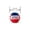 B, variant on LNOGEUPG 2026 Independence Day Plush Soft Throw Ball, Red White Striped Patriotic Stuffed Round Decorative Ball, Portable Fluffy Plush Ball for Home Office Festival Holiday Party Decoration