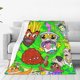 thumbnail image 1 of Manta de felpa suave Aqua Teen Hunger Force para viajes, para dormitorio, sala de estar, sofá, oficina, regalo para todas las estaciones para mujeres, hombres, niñas y niños, 1 of 7
