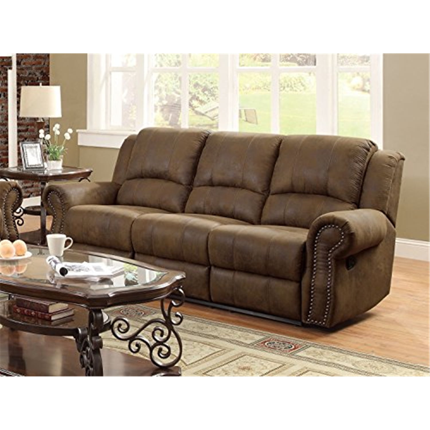 Coaster Sir Rawlinson 2piece Living Room Set Buckskin BrownColor