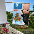 thumbnail image 5 of Bebé Jefe 3 -bandera de jardín temática. Regalo perfecto para fans, amigos y familiares, ideal para actividades al aire libre y decoración de fiestas.28CM*45CM, 5 of 5