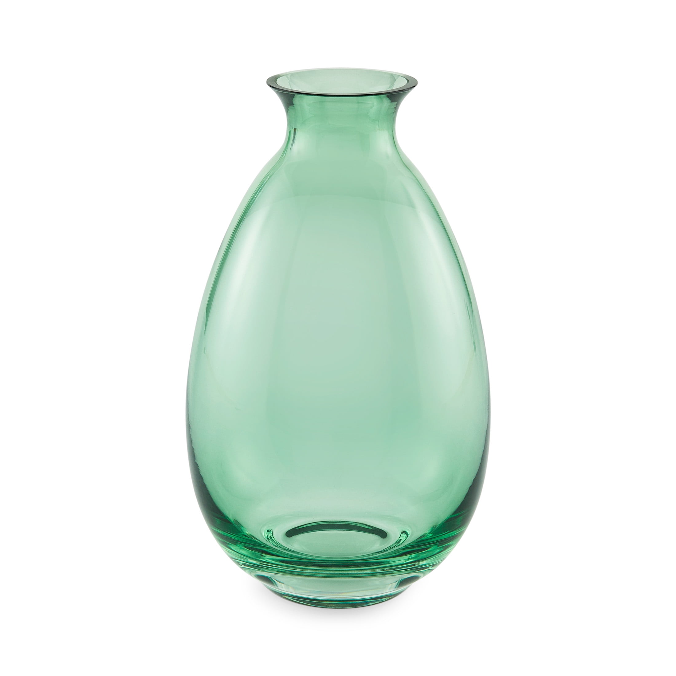 Mainstays by Becky G. & Alejandra 8" Indoor Green Glass Vase
