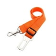 thumbnail image 1 of Clip de Arnés de Sujeción Seguro Ajustable para Mascotas, , Perros, Cinturón - Naranja, 1 of 5