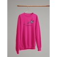 thumbnail image 3 of Free To Fly Butterfly Sweatshirt Women -Image by Shutterstock, Female Small, 3 of 4