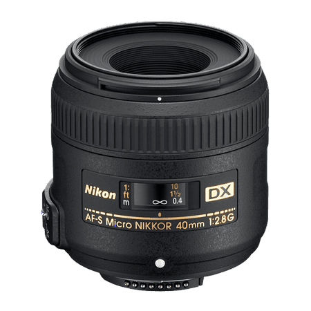 Nikon AF-S DX Micro-NIKKOR 40mm f/2.8G Lens (Best 2.8 Lens For Nikon)