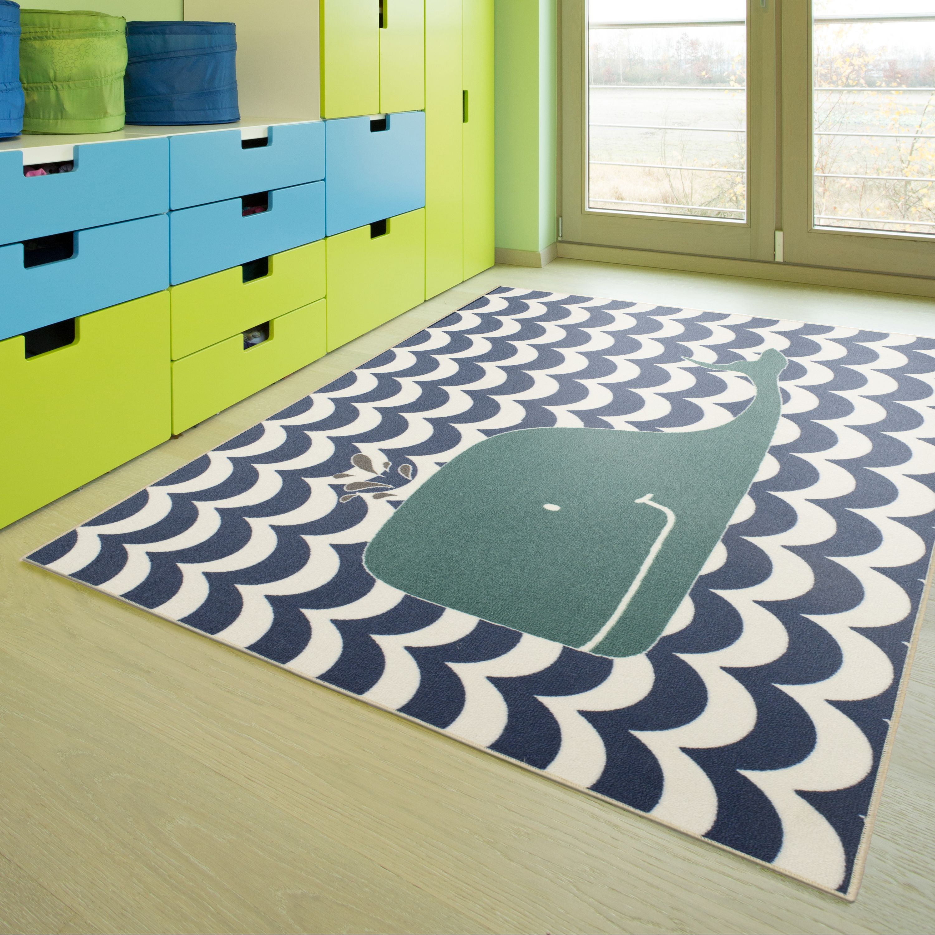 Mainstays Oh Whale Area Rug Com