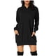 thumbnail image 1 of Sudadera Mujer Gibobby Moda de Navidad Vestido Encapuchado Mangas Largas Corto Tamaño M, 1 of 5