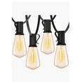 thumbnail image 1 of Guirnalda De Luces Led Interior Y Exterior 10 St38 10m 10 Focos Vintage Led Iluminación Luz Cálida De Jardin Patio Boda Hogar, 1 of 4