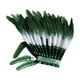 thumbnail image 3 of Tocado de plumas indio para fiesta de Halloween, juego de rol, tocado de plumas artificiales. verde, 3 of 9