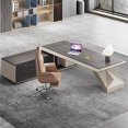 thumbnail image 4 of Work Writing Executive Desk Corner Wall Music Studio Drafting Table Meeting Appoint Long Desk Schreibtisch Italian Furniture My Lux Decor Round, 4 of 11