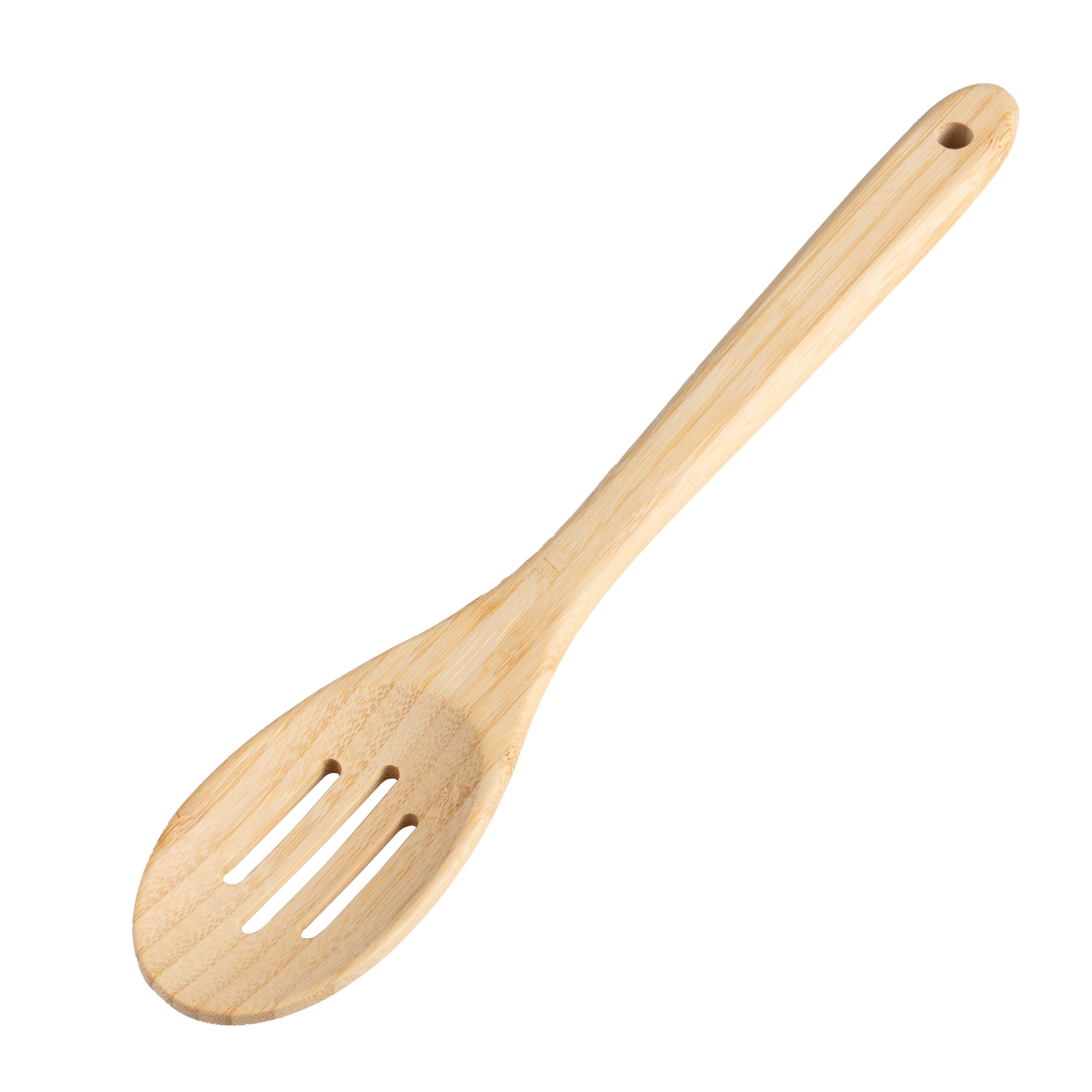 Mainstays 13" Bamboo Slotted Kitchen Spoon