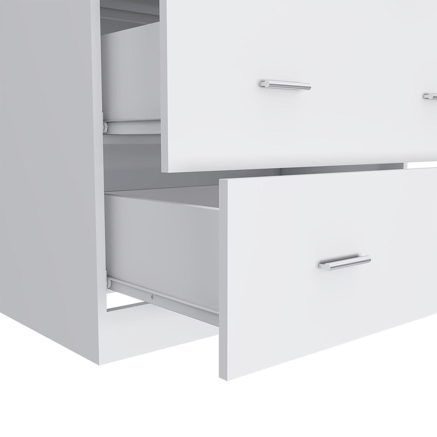 Kadyn Chest of Drawers, Dresser with Three Drawer, Storage Cabinet for Bedroom, White Nightstand Kadyn Chest of Drawers, Dresser with Three Drawer, Storage Cabinet for Bedroom, White Nightstand