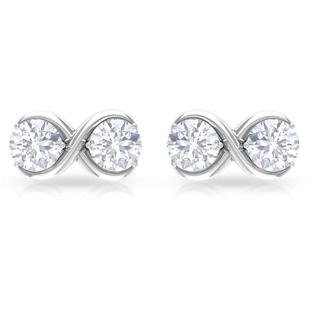 JeenMata Anillo de Compromiso Inspirado en la Naturaleza de Ágata Verde Musgo Transparente Natural de Talla Cojín de 1 Quilate - Engaste de 4 Puntas - Baño de Oro Blanco de 18 K sobre Plata