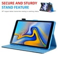 thumbnail image 4 of Galaxy Tab A 8.0 2019 Case,Soft TPU Slim Lightweight Stand Folio PU Leather Protective Wallet Case for Samsung Galaxy Tab A 8.0 2019 Model SM-T290 (Wi-Fi) SM-T295 (LTE),Twinkle Butterfly, 4 of 7