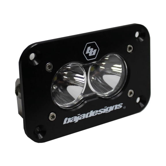 Baja Design 541001 LED, Moisture Block, Waterproof Flush Mount Lights with Clear Lens