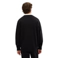 thumbnail image 3 of ellesse Sudadera para hombre - KIAMTO 2, jersey, cuello redondo, manga larga, logotipo Negro XL (X-Large), 3 of 5
