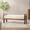 Beige, variant on End of Bed Bench, 51.8” Upholstered Bedroom Bench Indoor Bench with Solid Wood Frame, Modern Entryway Bench with Arms for Bedroom Living Room, Beige