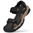 thumbnail image 2 of LASUDRAA Mens Outdoor Hiking Sandals Waterproof Lightweight Athletic Sandals with Adjustable Straps Non-Slip Beach Shoes for Men, 2 of 8