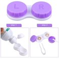 thumbnail image 3 of 30 Pack Multi-Colored Contact Lens Case Left/Right Eyes Contact Lens Container Portable Eye Lens Storage for Eyes Care, 3 of 7