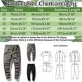 thumbnail image 3 of toraway Men Shorts Inch Seam Summer Male Cargo Pants Solid Color Multi Pocket Tether Stretch Solid Color Pants 34, 3 of 4