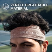 Cold Factor Reflective Vented Headband, Unisex, One Size, Pink, 2 Pack