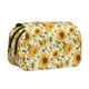 thumbnail image 1 of Disketp Beautiful Countryside Sunflower Estuche de Lápices de Doble Capa con Tapa Abatible y Cremallera, Organizador Escolar para Adolescentes y Adultos, 1 of 7