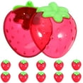 thumbnail image 3 of CIMAXIC Wedding 12pcs Strawberry Shaped Candy Box Goodie Boxes Wedding Party Sweets Candy Boxes Reusable Gadget Storage Box Bauble Container,2.87"X2.6"X1.97", 3 of 5
