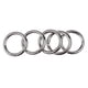 thumbnail image 5 of 10 PCS 30mm Round Sp Hook DYNWAVEMX Accesorios para Monedero Correa para el hombro Llavero Camping Mosquetón Plata, 5 of 7