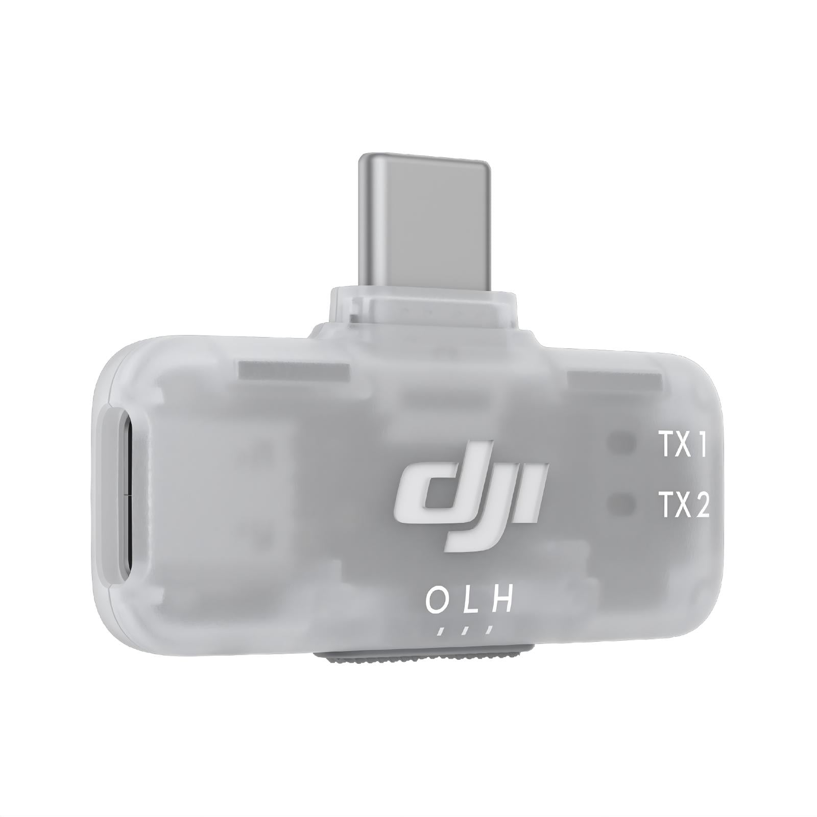 DJI Mic Mini Mic 2 3 Wireless Receiver for iPhone 17 16 15 Pro Max Samsung