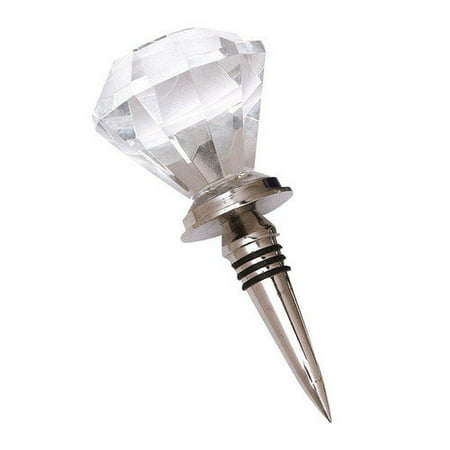 Cypress Clear Glass Door Knob Wine Stopper