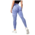 thumbnail image 4 of Jkety Leggings with Pockets for Women,High Waisted Tummy Control Workout Yoga Pants Leggings for Women(Light Blue,M), 4 of 9