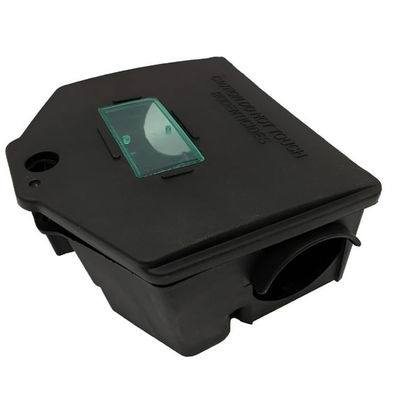 ZULAR Rat Bait Box - Large Rat & Mouse Bait Station For Poison Grain