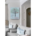 thumbnail image 5 of MuralMax Personalized Inspirational Canvas Tree Art Verse - Family is What Happens When Two People Fall in Love - Wall Decor Gifts For Milestones Occasions - Color - Sky Blue - Size - 12x16, 5 of 6
