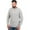 Gray, variant on Aran 100% Wool Fisherman Cable Knit Irish Sweater for Men Traditional Crew Neck Pullover Made in Ireland