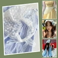 thumbnail image 6 of Polyester Lace Triangle Scarf, One Size for Summer Style and Photo Prop, 6 of 8