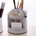 thumbnail image 1 of Multi-function Office Desktop Rotating Pen Holder Cosmetic Cosmetic eyeliner Eyeliner Storage Box Pencil Case Desk Pen Organizer, 1 of 3