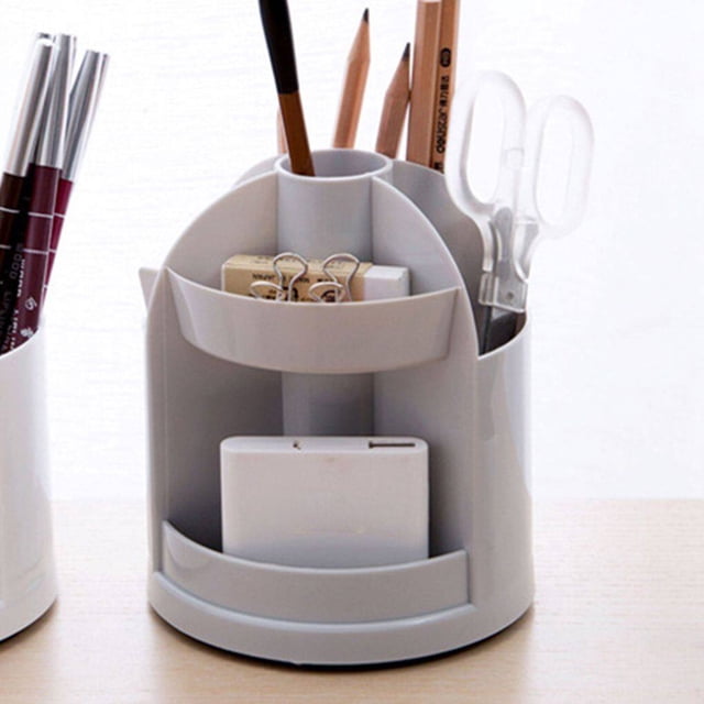 Multi-function Office Desktop Rotating Pen Holder Cosmetic Cosmetic eyeliner Eyeliner Storage Box Pencil Case Desk Pen Organizer