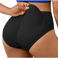 thumbnail image 2 of Zpanxa Panties for Women, Women's Shapewear Panties with Hip Pads Solid Color Fake Butt Enhancer Sponge Waist Lifting Comfortable Briefs, 2 of 8