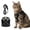 Black, variant on Escape Proof Cat Harness, Breathable, Adjustable Vest-style Harness with Reflective Strips.