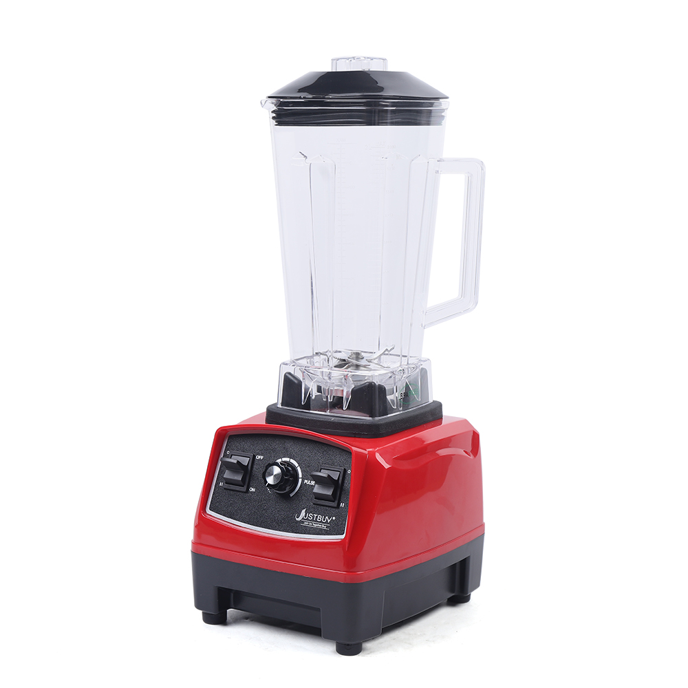 TFCFL Red Heavy Duty Smoothie Blender Household Grade Blender Variable