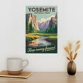 thumbnail image 3 of Inspirational Yosemite National Park Retro Travel Motivational Wall Art Poster Decor for Study Office Lounge Canvas Poster, 3 of 8