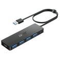 thumbnail image 1 of USB Hub Acer 4 Ports USB 3.0 w/ USB C Power Port 2ft Cable, 1 of 8