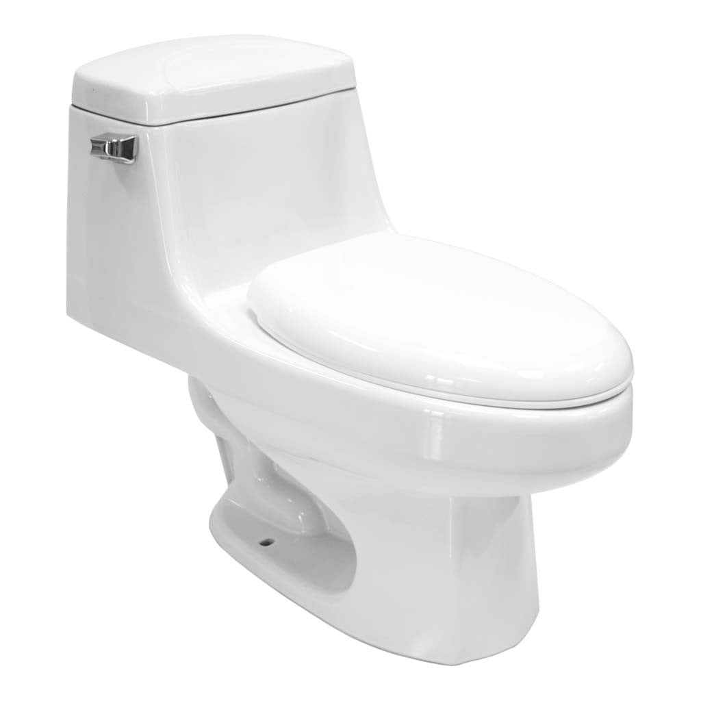 LT2 Single Flush Elongated OnePiece Ceramic Toilet