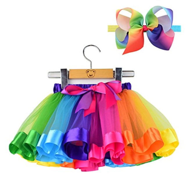 infant rainbow tutu