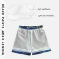thumbnail image 5 of joogoo Kids Boys Swim Trunks Tennis Ball Beach Board Shorts Drawstring Swimsuit Kid Teen M, 5 of 6