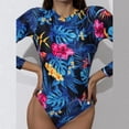 thumbnail image 4 of Traje de baño de una pieza con estampado de bikini de moda para mujer sexy Conjunto de ropa de playa Fridja nalpqowj62284, 4 of 7